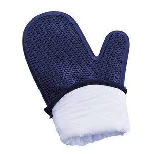 Nuevos guantes de silicona con aislamiento térmico, guantes de silicona engrosados con diseño de panal de abeja, guantes de dos dedos para cocina, horno microondas, guantes protectores - Product Image 5