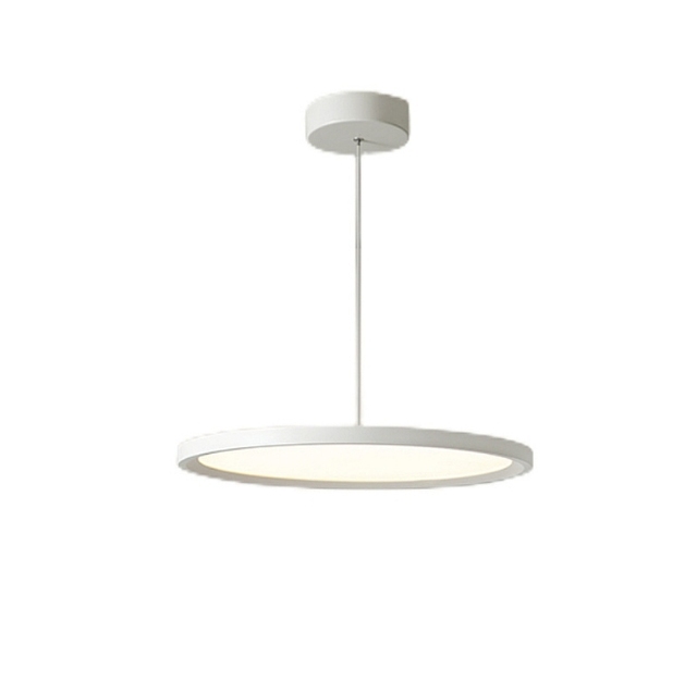 Indoor Living Room Round Base Circle Ceiling Round Modern Led Ring Chandelier Pendant Suspension Light