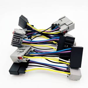 Kabel Harness Konektor TE 16pin Kustom Asli untuk Radio Mobil Stereo Aftermarket ISO - Product Image 2