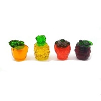 OEM Groothandel 3D Fruitvormige Gummy Candy Bulk Fruitige Gemengde Smaken Jelly Snoepjes Zachte Snoepjes voor Kinder Verjaardagsfeestjes Cadeautjes