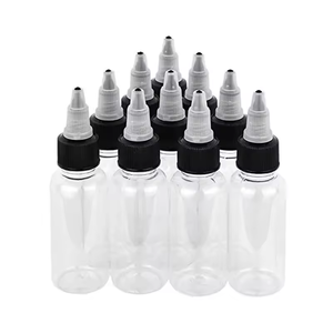 Botellas de plástico PET transparente desechables con tapa de rosca para aceite, 2oz, 4oz, 50ml, 100ml, a granel, para envasar aderezos para ensaladas y salsa de soja para llevar. - Product Image 2
