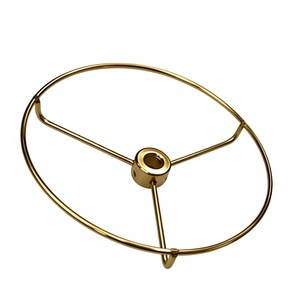 Classic Iron <b>Lamp</b> <b>Shade</b> <b>Ring</b> Fitter Minimalist Design Wall Mount Home Decor for Living Room Indoor Use Durable Moradabad Art - Product Image 5