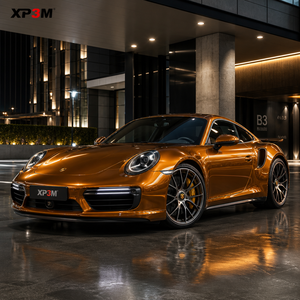 ฟิล์มใสกันรอยรถยนต์ XP3M Madeira Metallic Gold OEM Gloss TPU สีทองเมทัลลิก หนา 7.5 มิล ซ่อมแซมตัวเองได้ ป้องกันรอยขีดข่วน ป้องกันการเหลือง ขนาด 1.52x15 เมตร - Product Image 3