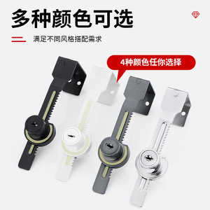 Glass Cabinet Locks 12mm 24mm 32mm 42mm 52mm Zinc Alloy Mechanical Door Locks For <b>Display</b> <b>Cases</b> Refrigerators - Product Image 4