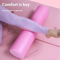 Rodillo de Espuma EVA para Pilates y Yoga Machalon, 30*9.5cm, Alta Densidad, Ecológico, Duradero, con Logotipo y Color Personalizados, Rodillo de Masaje