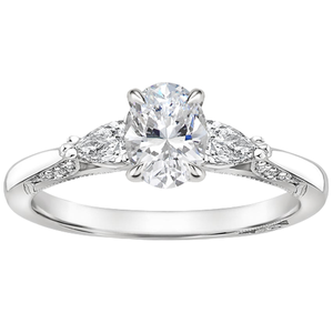 Fashion White Silver <b>Crystal</b> Engagement <b>Ring</b> for Women Elegant Bridal Wedding Proposal Jewelry Romantic Gift <b>Ring</b> - Product Image 2