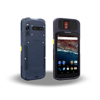 Terminal Mobile Tangguh Digital Android Forensik Sidik Jari PDA dengan GPS 4G Verifikasi ABIS 1:1 untuk Sensus, Program Populasi