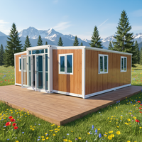 Maison préfabriquée à 2 chambres de fabrication chinoise pour hôtel/villa familial de grande taille - Design moderne, intérieur personnalisé, délai de livraison stable