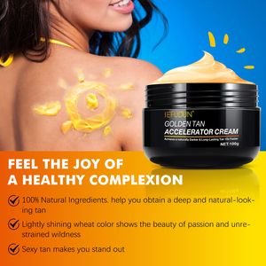 SEFUDUN Crema Aceleradora <span class=keywords><strong>de</strong></span> Bronceado Dorado al por Mayor, Ingredientes 100% Naturales para Bronceado en Solárium y al Aire Libre, Absorción Rápida, Precio <span class=keywords><strong>de</strong></span> Fábrica - Product Image 2