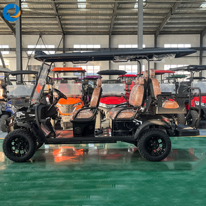 Voiture de golf électrique homologuée pour la route, 4 places, avec batterie au lithium et certification CE - Product Image 3