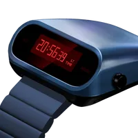 2025 Titane Style LED Affichage Montre Numérique Étanche Chronographe Lumineux Multifonctionnel Antique Sport En Gros Montres
