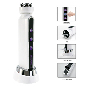 Dispositivo de Masaje Facial Portátil Mini ABS, Máquina de Masaje Facial con Rotación de 360°, Calentamiento LED, Rejuvenecimiento y Reafirmación de la Piel - Product Image 2