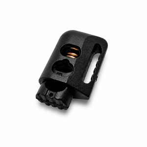 Nouvel Arrivage : Cordon de Serrage en Forme de Nez de Cochon avec Attaches en Alliage de Zinc Élastiques et Bloque-Cordon de 10 mm - Product Image 5