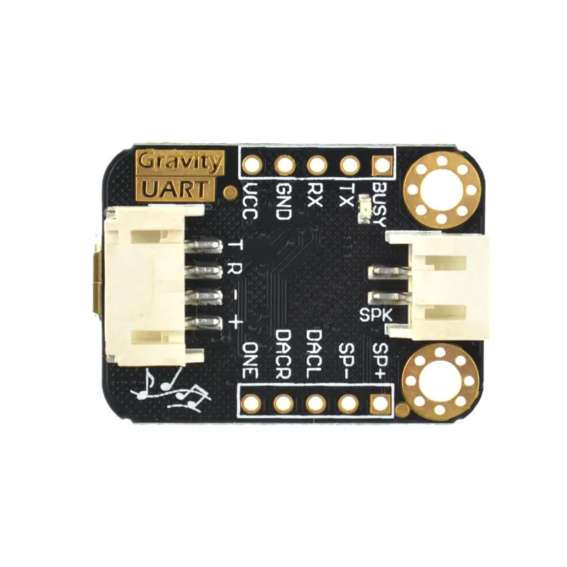 UART MP3 voice player module built-in storage support MP3 WAV