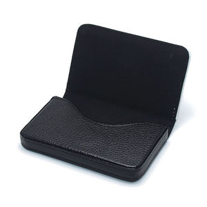 Porte-cartes <span class=keywords><strong>de</strong></span> <span class=keywords><strong>visite</strong></span> en toile en cuir PU personnalisé par sublimation avec intérieur floqué porte-cartes nominatives personnalisé par impression à chaud - Product Image 3