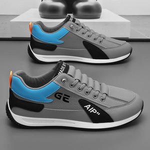 Chaussures de sport et de loisirs imperméables pour hommes, respirantes, à semelle épaisse, tendance, légères, à bout pointu, pour la marche - Product Image 4