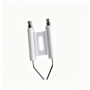 Électrode d'allumage en céramique à double broche, allumeur à double étincelle pour cuisinière à <span class=keywords><strong>gaz</strong></span>, four à <span class=keywords><strong>gaz</strong></span>, brûleur à <span class=keywords><strong>gaz</strong></span> pour <span class=keywords><strong>friteuse</strong></span> commerciale - Product Image 4