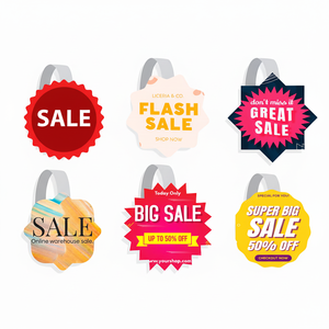 Hookei Unleash Creativity Venta caliente Diseños Retail Shelf Wobblers - Product Image 1