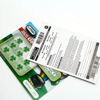 Carte de loterie à gratter personnalisée en usine, plusieurs chances de gagner, ticket de loterie à gagner instantanément