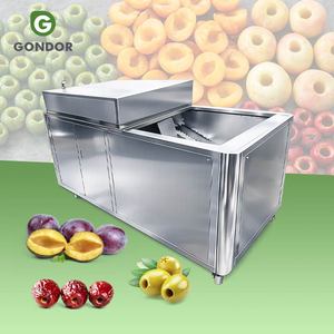 เครื่องแยกเมล็ดพุทราจีนแบบใช้มอเตอร์ สีแดง คุณภาพดีที่สุด เครื่องแยกเมล็ดมะกอก - Product Image 1