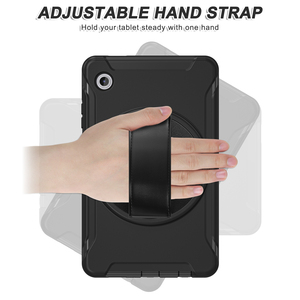 3-Lớp PC chống sốc tablet Bìa trường hợp đối với Samsung Galaxy Tab A11 8.7 x135f/x135n cứng bảo vệ gồ ghề với đứng - Product Image 5