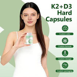 Capsule Dure di Vitamina D3 <span class=keywords><strong>K2</strong></span> per la Salute delle Ossa, Assorbimento del Calcio e Protezione Cardiovascolare, Vendita all'Ingrosso OEM - Product Image 4