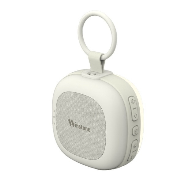 Wholesale New Portable White Noise Speaker with LED Light Smart Cry Detection White Noise Sound Machine with RGB Light