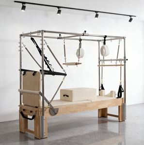 Mejor <span class=keywords><strong>Precio</strong></span>, Certificado CE, Suministro de Fábrica, Equipo de Pilates de Madera de Roble de Calidad, Cadillac 3 en 1, Reformer de Pilates - Product Image 6