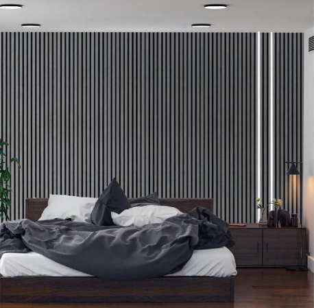 Acoustic Slat Panel Wood Panel Wood Modern Interior Sound Proof Wall Decoration Acoustic Wall Panels