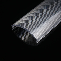 Fournisseur d'usine : Diffuseurs de lumière LED prismatiques en PC et PMMA, couvercles d'extrusion en PC pour lampes d'éclairage – Large gamme disponible