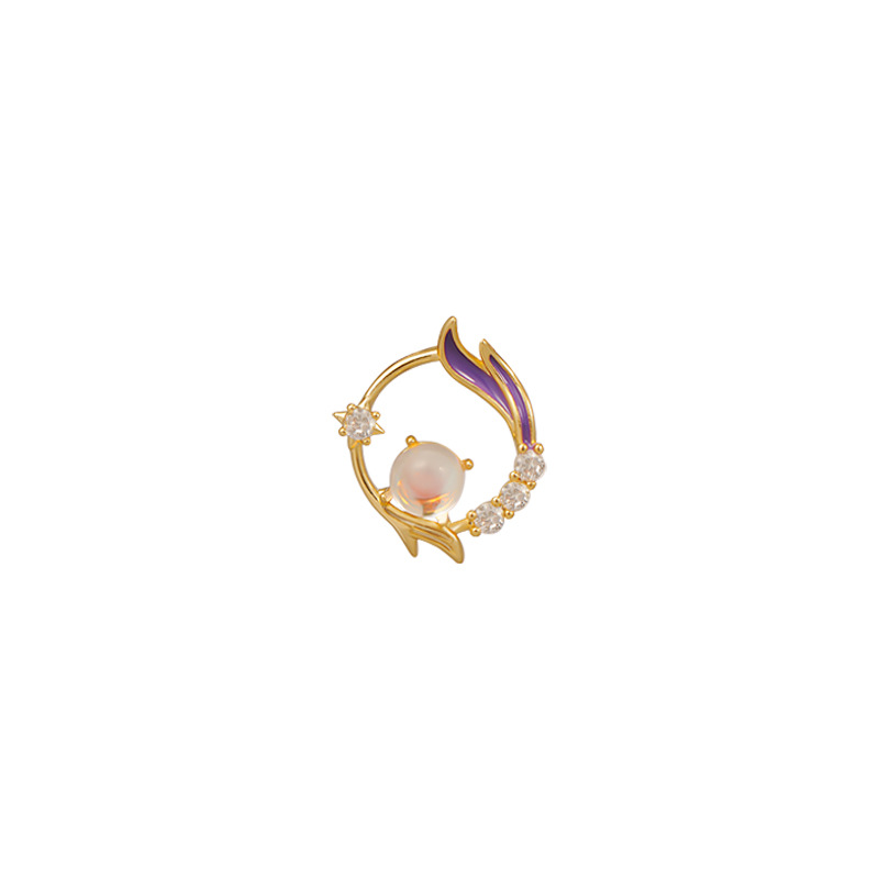 X408 pendentif simple or