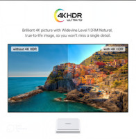 Km2 Plus 4K Android TV Box Amlogic S905x4 Quad Core 4GB RAM 32GB ROM WiFi6 4K Android 11 Decodificador de Entretenimiento para el Hogar