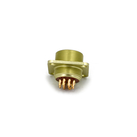 Conector de Aviación Macho Ruso RS10 de Metal Resistente para Dispositivos Electrónicos Industriales