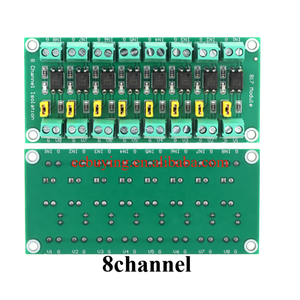 817 Optocoupler 2/4/8 saluran isolasi tegangan papan modul adaptor kontrol tegangan modul isolasi listrik PC817 - Product Image 4