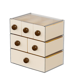 GREENSIDE Boîte de rangement pour papeterie de <span class=keywords><strong>bureau</strong></span>, livre, livre, tiroir, station de <span class=keywords><strong>bureau</strong></span>, bac de rangement fini - Product Image 6