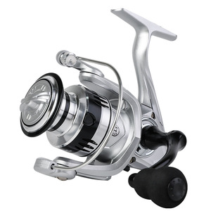 Moulinet de pêche en alliage d'aluminium avec bobine métallique pour lancer longue distance, idéal pour la pêche en bateau, la pêche aux leurres et la pêche en eau calme. - Product Image 2