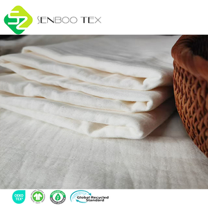 100% <strong>Organic</strong> <strong>Cotton</strong> Four-Layer <strong>Gauze</strong> Woven Fabric 244gsm Medium Weight and Softness for Baby Clothes and Bags for Boys and Girls - Product Image 5