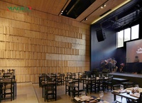 Diffuseur Acoustique 2D en Bois Massif QRD pour Studios d'Enregistrement, Projets Muraux de Restaurants, Vente en Gros