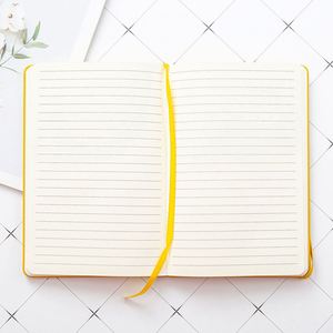 Design Customizable Leather Journal A5 Soft Cover Notebook with Elastic Band Promotional Hardcover PU Notebook Custom Printing - Product Image 5