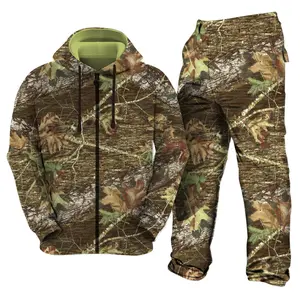 Hunting Jacket Camo Waterproof Tactical Hunting Clothes Hunting Hoodie