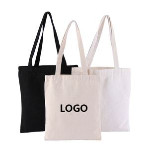 KAISEN Sacs en toile Tissu en coton de haute qualité recyclé Personnaliser Logo Canvas Sacs fourre-tout en coton - Product Image 1