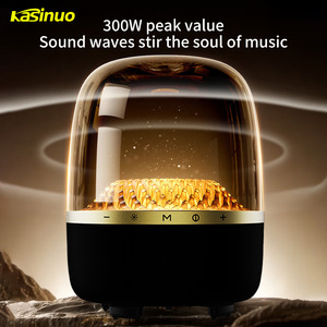 Altavoz Inalámbrico para el Hogar con Iluminación RGB, Altavoz Bluetooth Kasinuo con Subwoofer Pequeño, TWS, TF, USB, AUX para Fiestas en Casa - Product Image 6