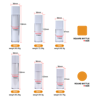 Vente directe usine – Crème solaire et lotion de luxe à marque privée 30ml 50ml – Flacon pompe sans air et pulvérisateur d'huile essentielle