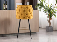 Nouvelle arrivée, chaise de salle à manger en métal de luxe ODM, tabouret de bar