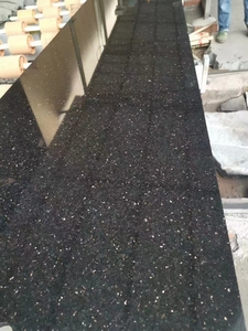 प्राकृतिक काली आकाशगंगा ग्रेनाइट स्लैब-टिकाऊ पर्यावरण अनुकूल पॉलिश पत्थर के लिए रसोई बाथरूम काउंटरटॉप इनडोर/आउटडोर सजावट - Product Image 3