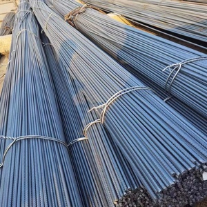 Barre d'armature en acier de qualité américaine Grade 60, 9,5 mm, 3/8, 3/4 pouce, construction ASTM A615M - Product Image 1