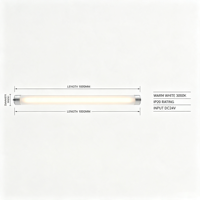 Bande LED pour caisson lumineux publicitaire 4.8W-12W, éclairage latéral flexible, personnalisable, tension ShengShiJiaHua SSJH-026