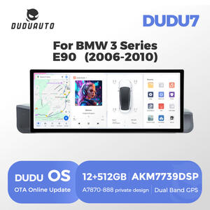 DUDUAUTO DUDU7 ระบบปฏิบัติการ Android 13 หน้าจอ 12.<span class=keywords><strong>3</strong></span> นิ้ว สำหรับรถยนต์ BMW ซีรีส์ <span class=keywords><strong>3</strong></span> รุ่น E90 ปี 2006-2010 ระบบควบคุมด้วยเสียงอัจฉริยะ รองรับ Wireless <span class=keywords><strong>Car</strong></span>-play และ Android Auto - Product Image 3