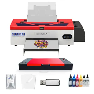 A3 Maat L1800 T Shirt Drukmachines Digitale Inkjet Textiel Producten Warmteoverdracht Huisdier Folie Dtf Printer