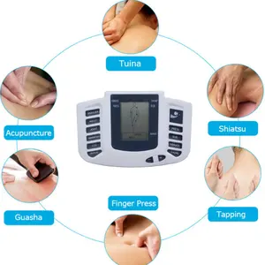 Profesyonel dijital darbeli masaj aleti elektrikli kas stimülatörü vücut masajı
